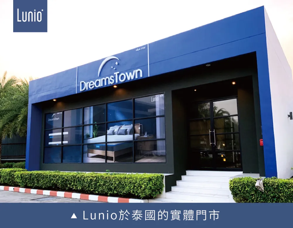 Lunio泰國實體門市