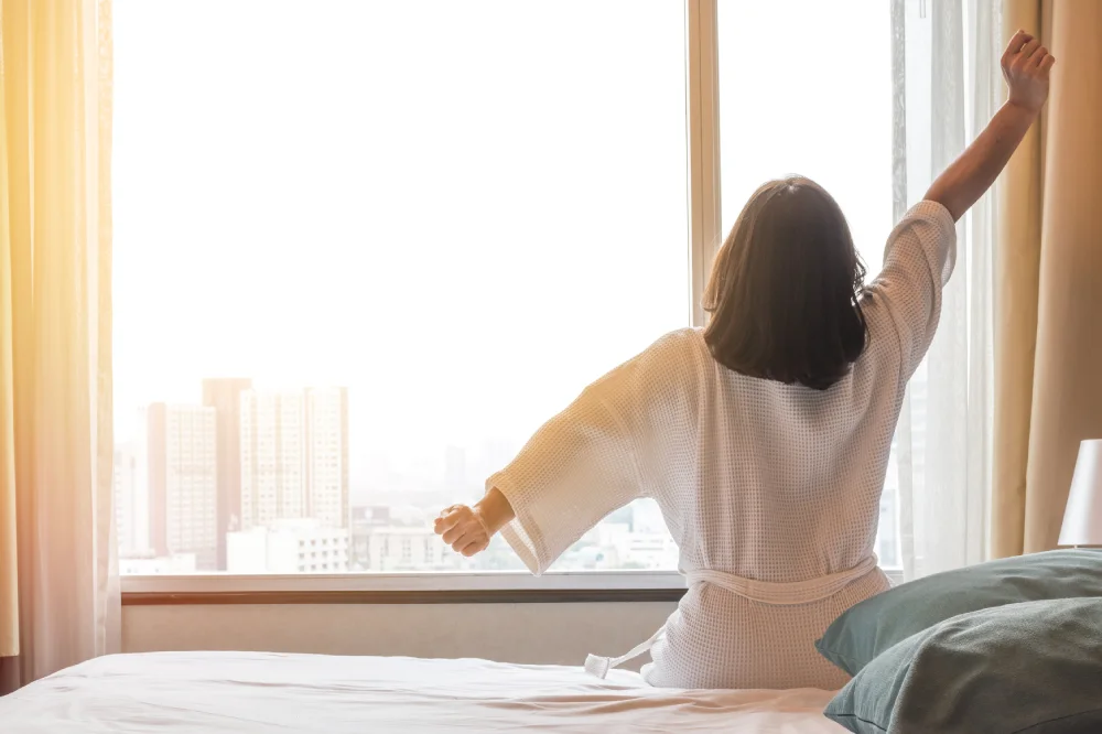 深層睡眠時間足夠，擁有神清氣爽的早晨