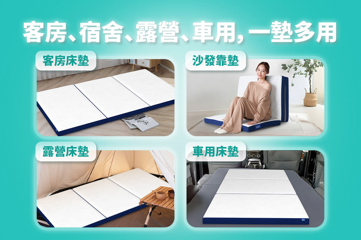 三折疊日式床墊