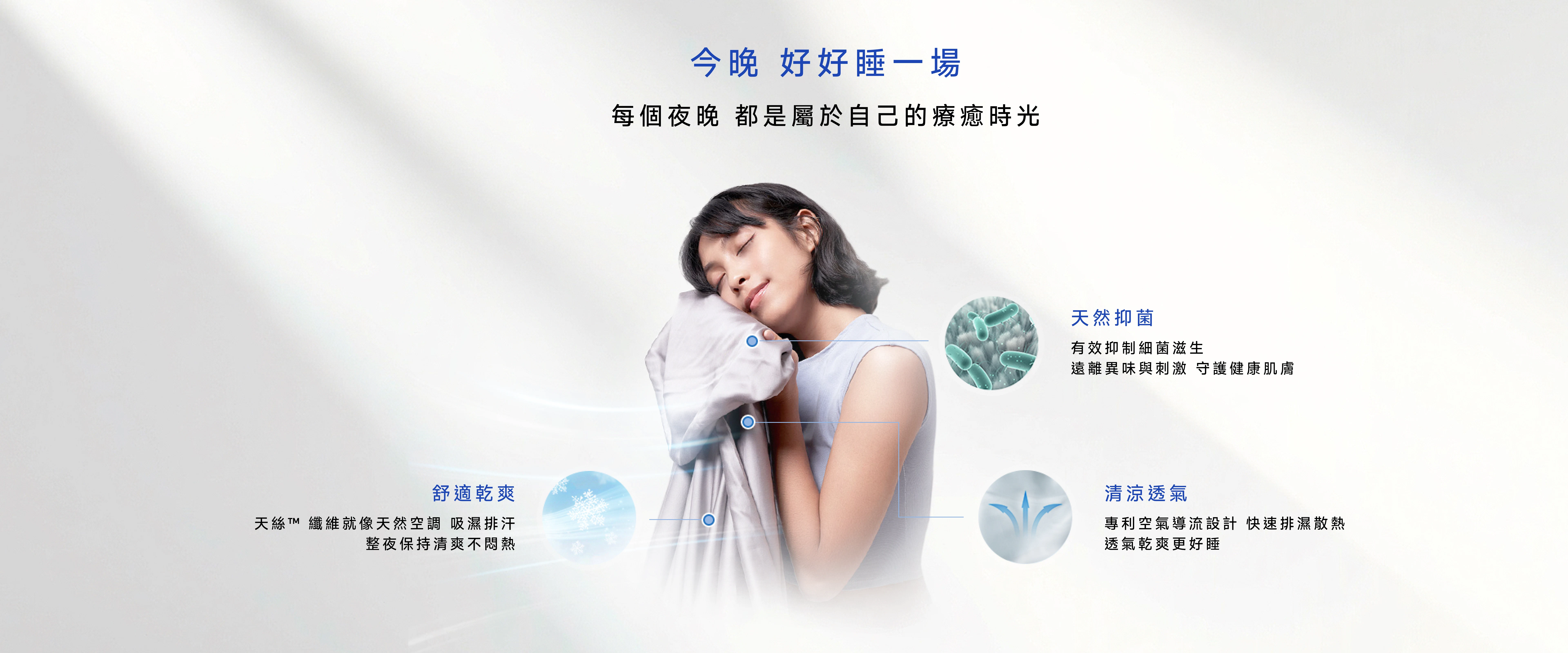 Lunio 天絲床包舒適乾爽、天然抑菌、清涼透氣